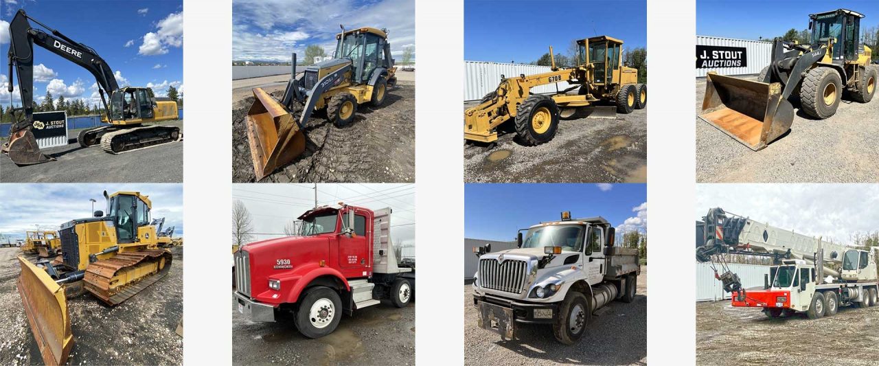 Construction Equipment Auction Info · J. Stout Auctions